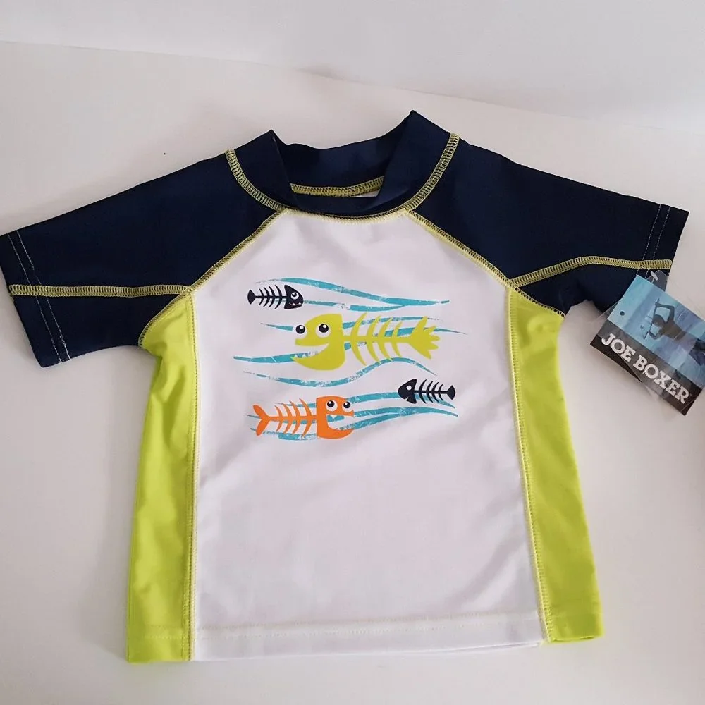 Bathing Suit Rash Guard Swim Trunks Infant